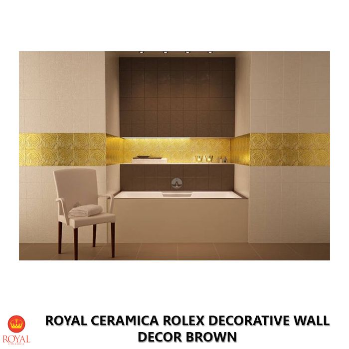 Royal Ceramica ROLEX DECORATIVE WALL decor brown