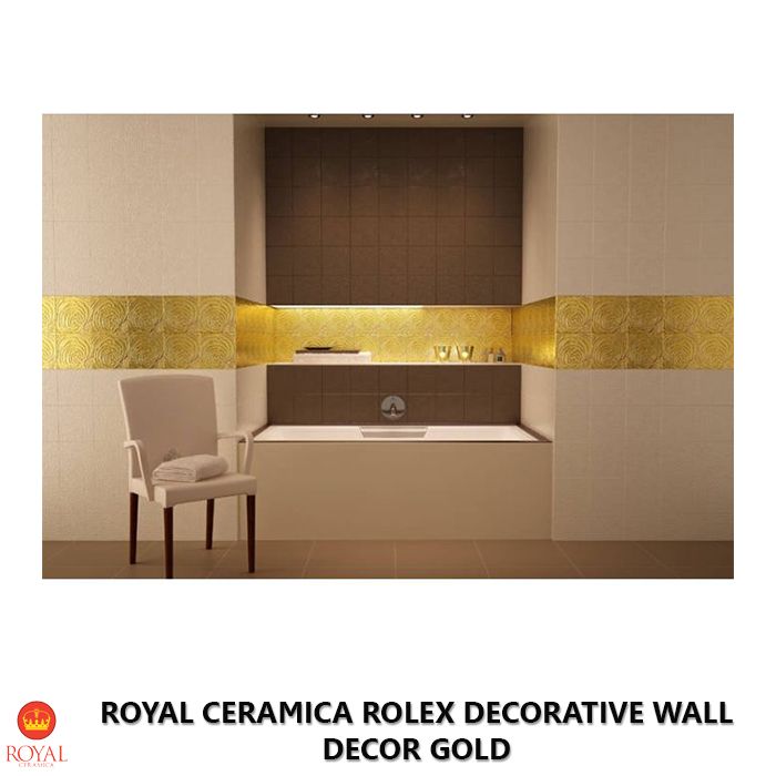 Royal Ceramica ROLEX DECORATIVE WALL decor gold