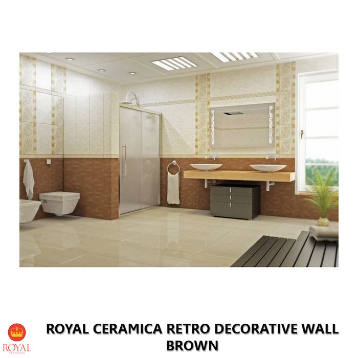 Royal Ceramica RETRO DECORATIVE WALL brown