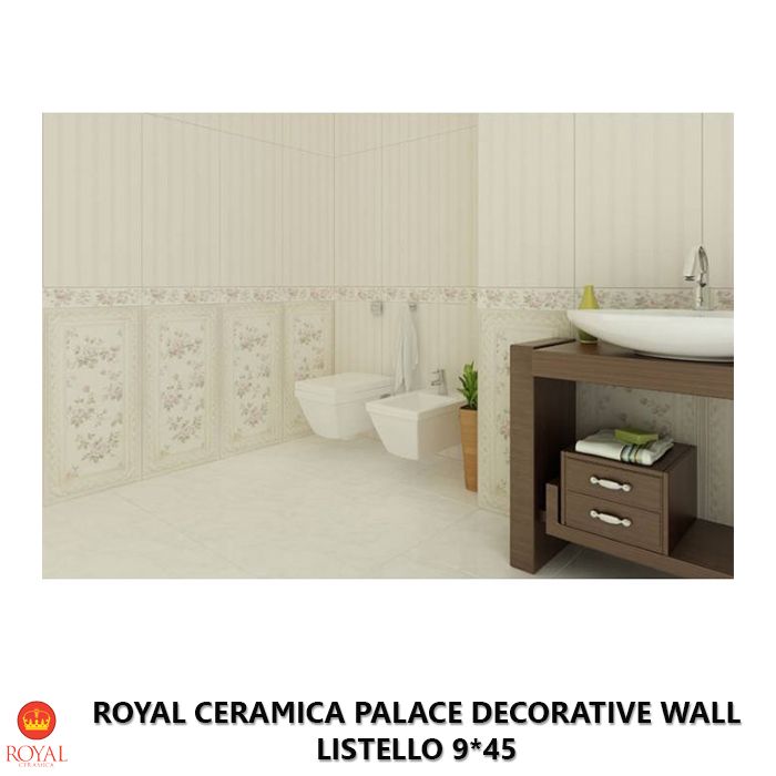 Royal Ceramica PALACE DECORATIVE WALL listello 9*45