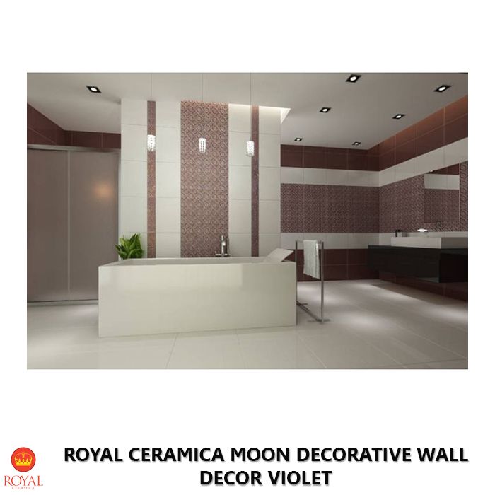 Royal Ceramica MOON DECORATIVE WALL decor violet