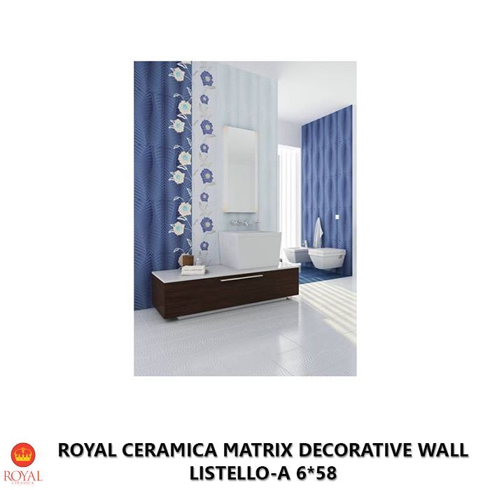 Royal Ceramica MATRIX DECORATIVE WALL listello-a 6*58