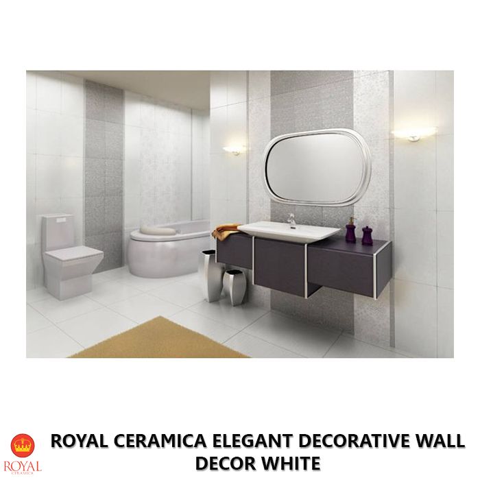 Royal Ceramica ELEGANT DECORATIVE WALL decor white