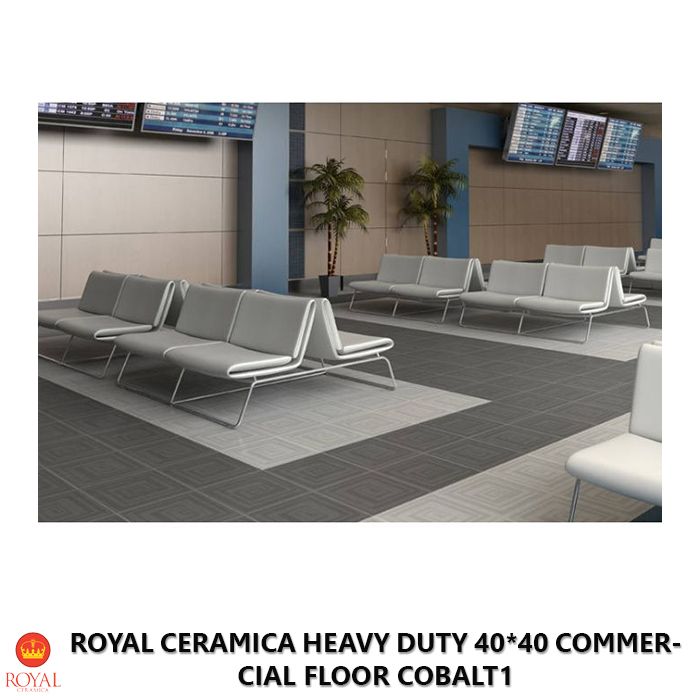 Royal Ceramica HEAVY DUTY 40*40 COMMERCIAL FLOOR cobalt1