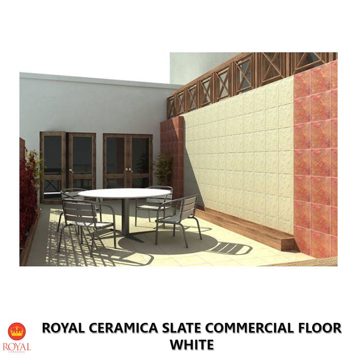 Royal Ceramica SLATE COMMERCIAL FLOOR white