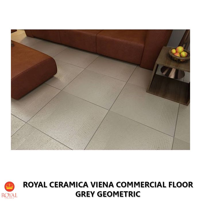 Royal Ceramica VIENA COMMERCIAL FLOOR grey geometric