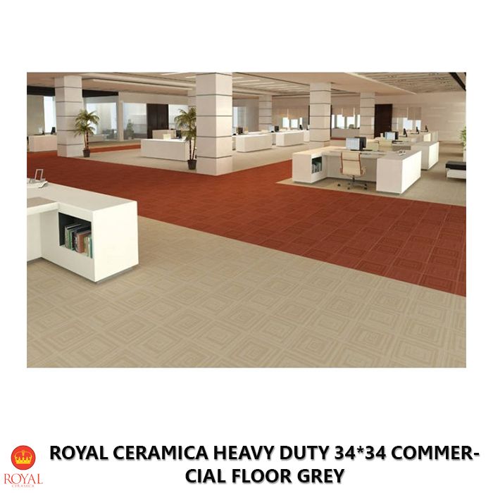 Royal Ceramica HEAVY DUTY 34*34 COMMERCIAL FLOOR grey