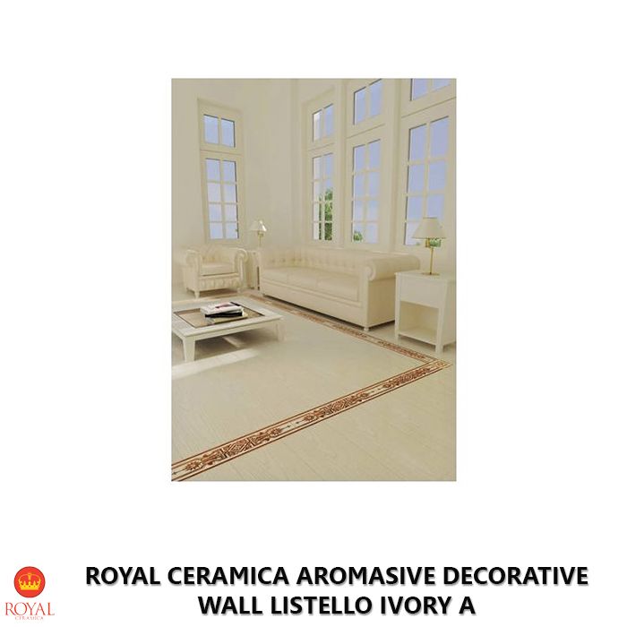 Royal Ceramica AROMASIVE DECORATIVE WALL listello ivory a