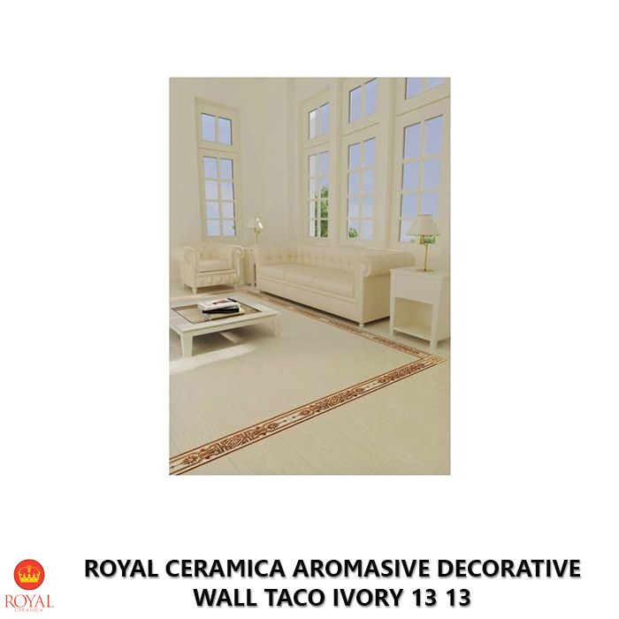 Royal Ceramica AROMASIVE DECORATIVE WALL taco ivory 13 13