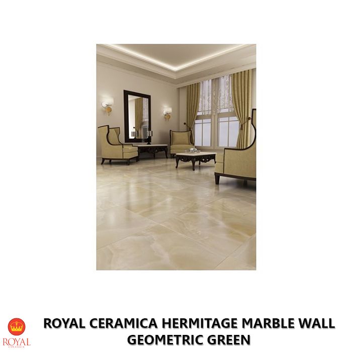 Royal Ceramica HERMITAGE MARBLE WALL geometric green