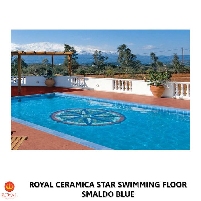 Royal Ceramica STAR SWIMMING FLOOR smaldo blue