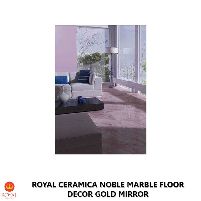 Royal Ceramica NOBLE MARBLE FLOOR decor gold mirror