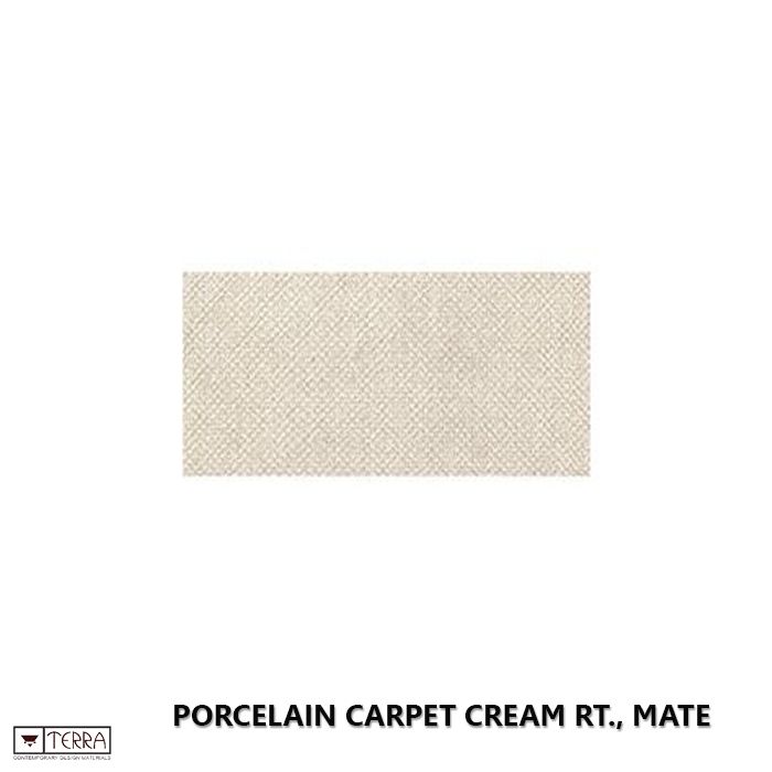 Porcelain Carpet Cream RT., mate