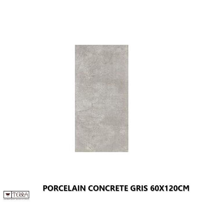 Porcelain CONCRETE GRIS 60X120CM