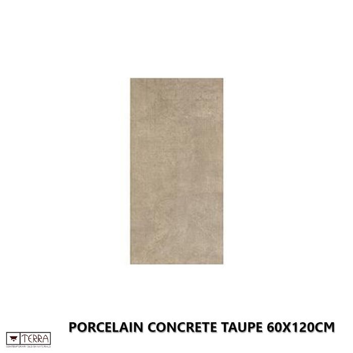 Porcelain CONCRETE TAUPE 60X120CM