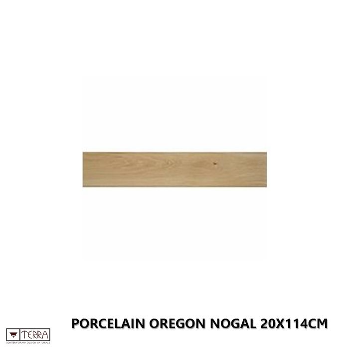 Porcelain Oregon Nogal 20x114cm