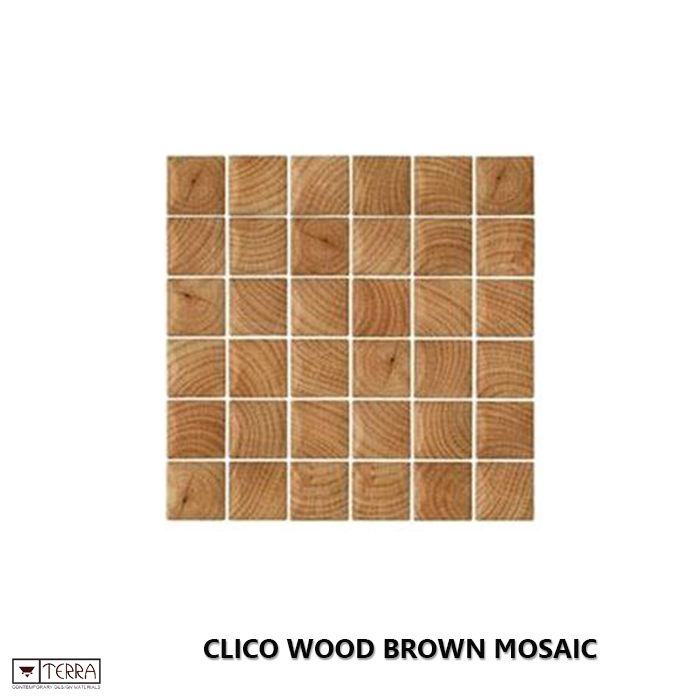 Clico Wood Brown Mosaic