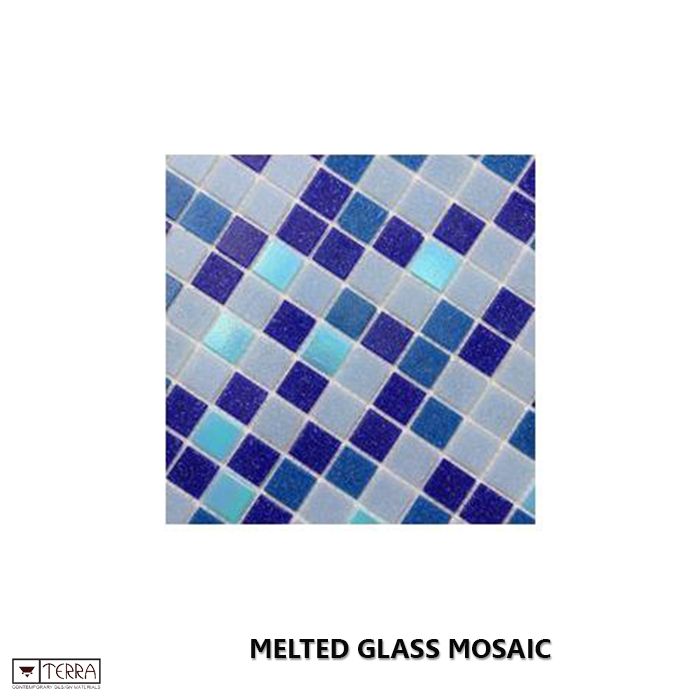Melted Glass Mosaic