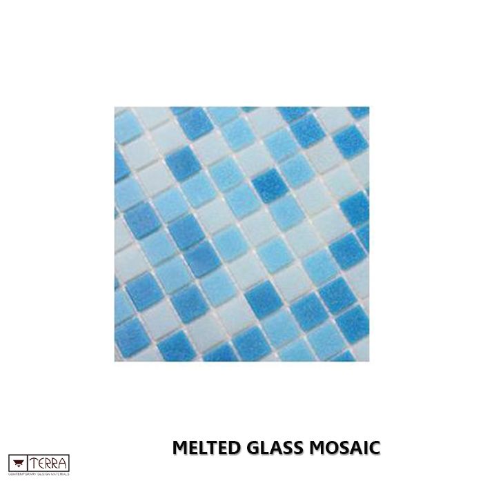 Melted Glass Mosaic