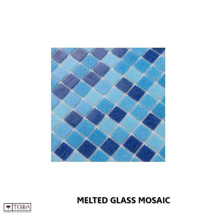 Melted Glass Mosaic