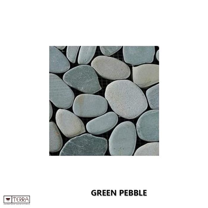 Green pebble