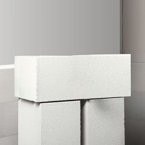 Delta block - Sand lightweight block 60x20x25cm